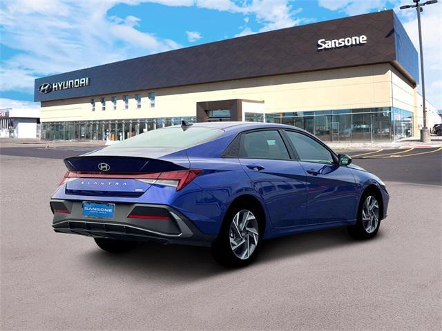 Photo of 2025 Intense Blue Hyundai ELANTRA