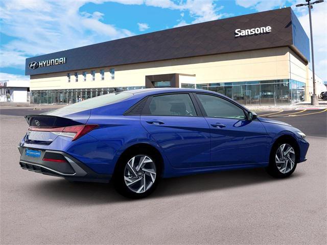 Photo of 2025 Intense Blue Hyundai ELANTRA
