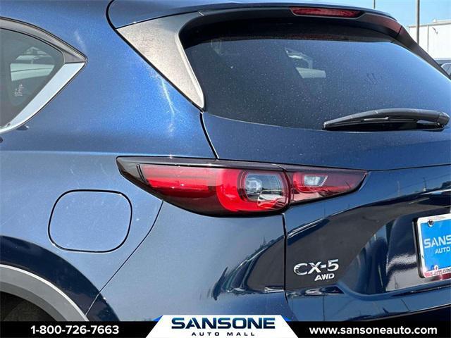 Photo of 2022 Deep Crystal Blue Mica Mazda CX-5