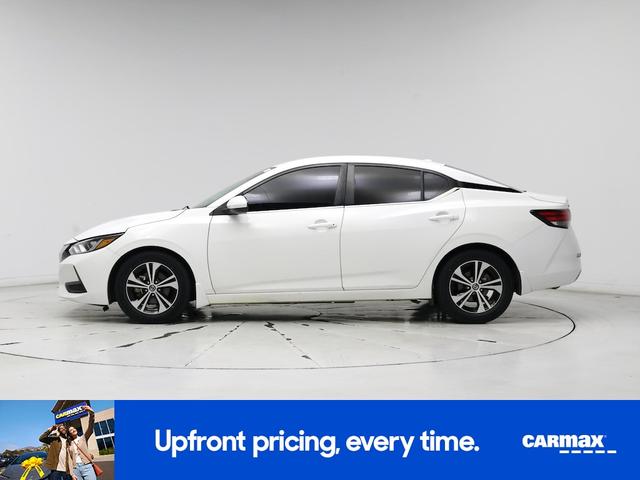 Photo of 2021 White Nissan Sentra