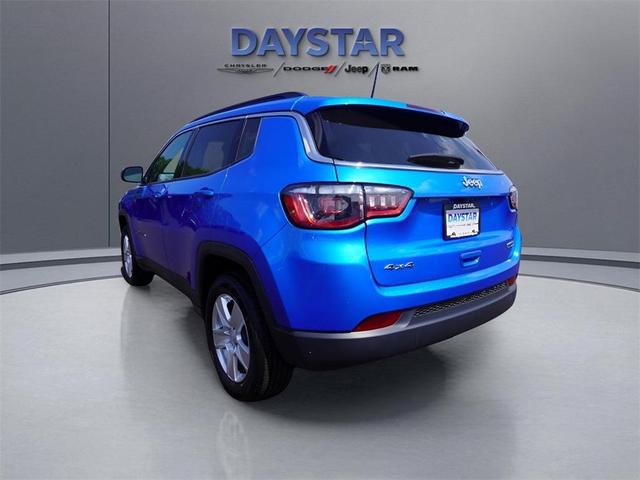 Photo of 2022 Laser Blue Jeep Compass