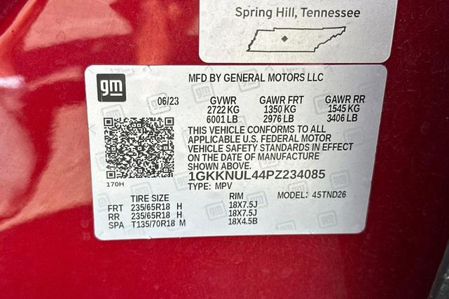 Photo of 2023 Volcanic Red Tintcoat GMC Acadia