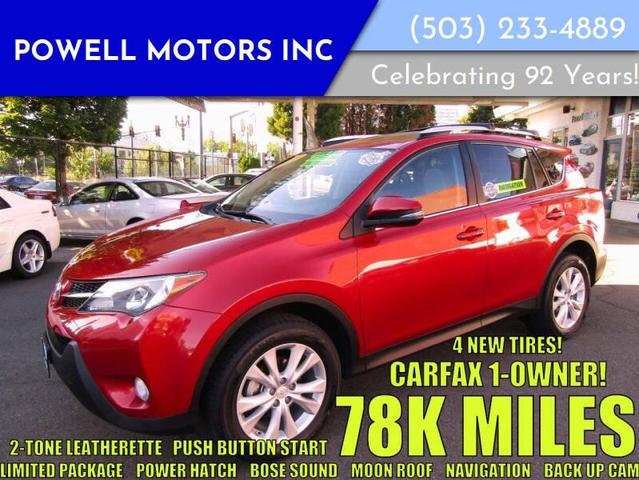 Photo of 2015 Barcelona Red Metallic Toyota RAV4