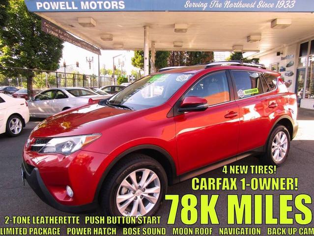 Photo of 2015 Barcelona Red Metallic Toyota RAV4
