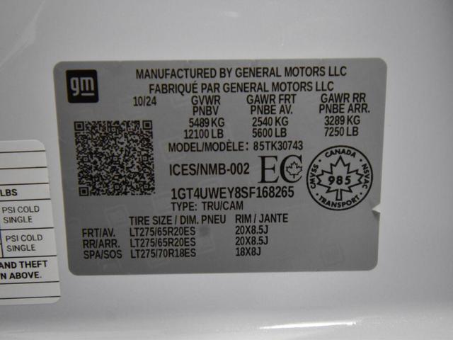 Photo of 2025 White Frost Tricoat GMC Sierra 3500