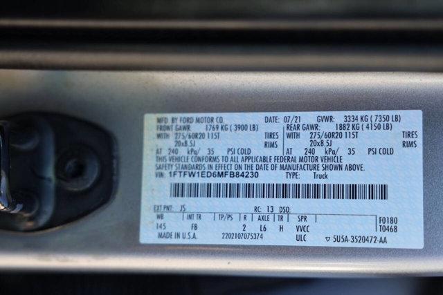 Photo of 2021 Silver Ford F-150
