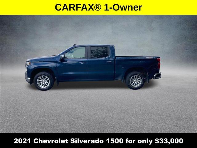 Photo of 2021 Northsky Blue Metallic Chevrolet Silverado 1500