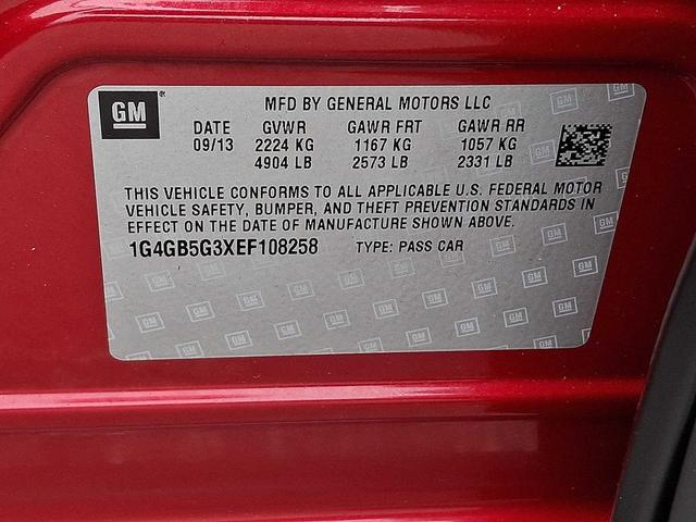Photo of 2014 Crystal Red Tintcoat Buick LaCrosse