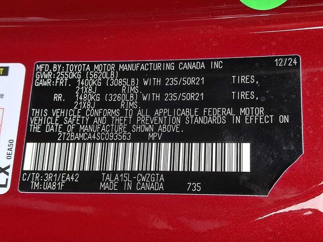 Photo of 2025 Matador Red Mica Lexus RX 350