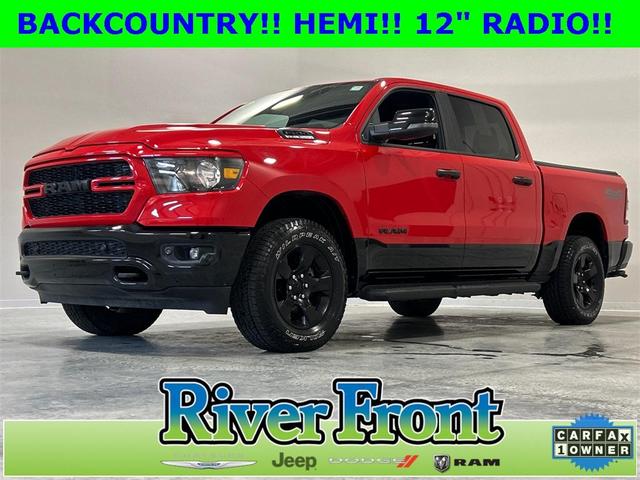 Photo of 2024 Flame Red Clearcoat RAM 1500