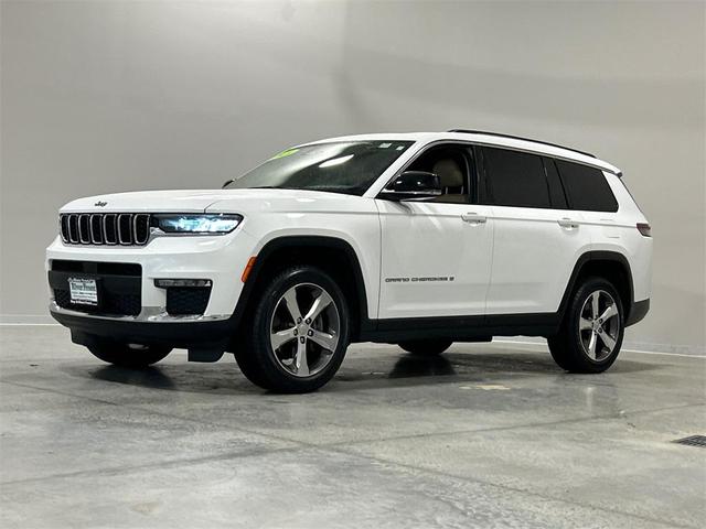Photo of 2021 Bright White Clearcoat Jeep Grand Cherokee L