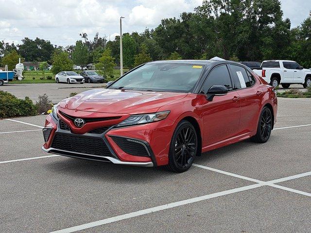 Photo of 2023 Supersonic Red/Midnight Black Metallic Toyota Camry