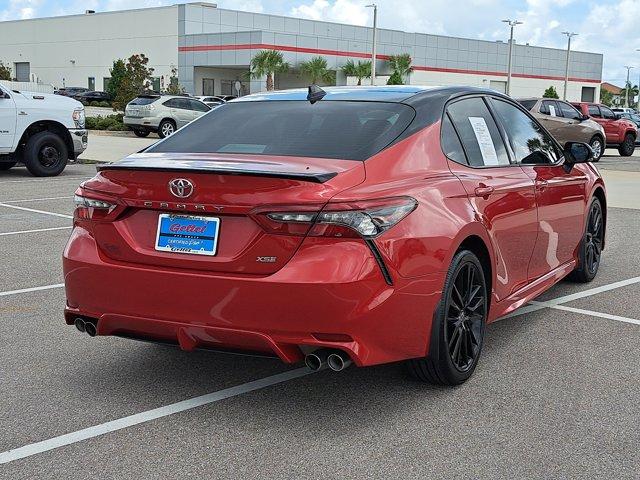 Photo of 2023 Supersonic Red/Midnight Black Metallic Toyota Camry