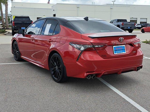 Photo of 2023 Supersonic Red/Midnight Black Metallic Toyota Camry