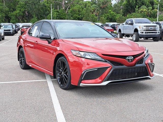 Photo of 2023 Supersonic Red/Midnight Black Metallic Toyota Camry