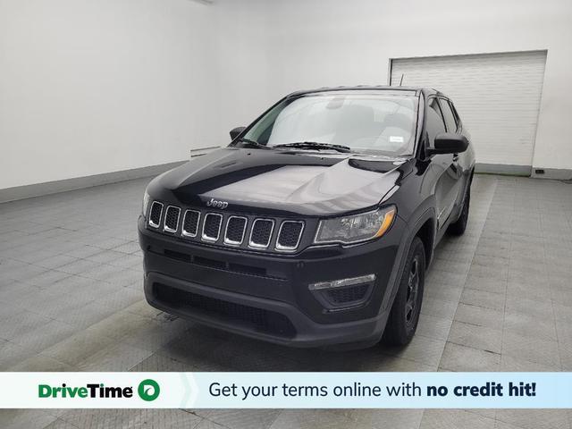 Photo of 2020 Diamond Black Crystal Pearlcoat Jeep Compass