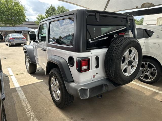 Photo of 2019 Bright White Clearcoat Jeep Wrangler