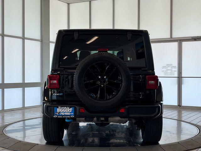Photo of 2022 Black Clearcoat Jeep Wrangler Unlimited 4xe