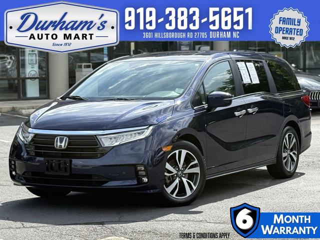 Photo of 2021 Obsidian Blue Pearl Honda Odyssey