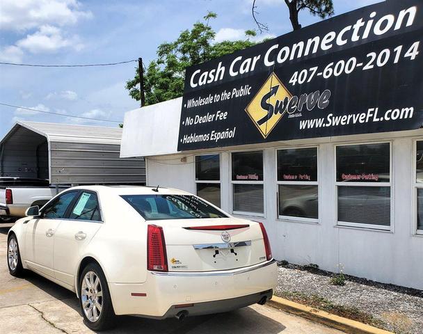 Photo of 2008 White Cadillac CTS