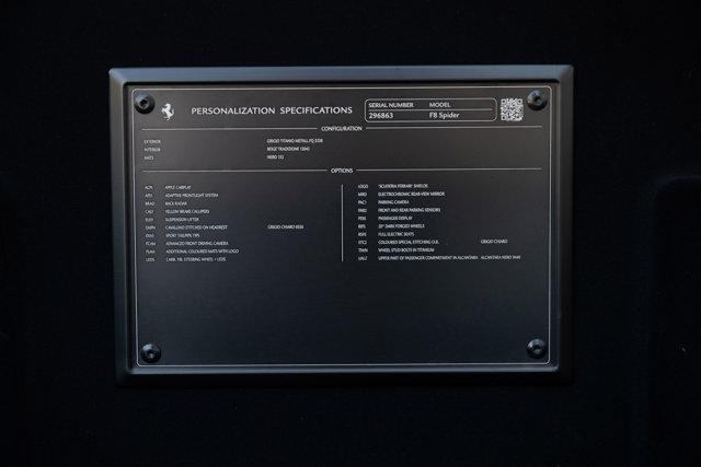 Photo of 2023 Grigio Titanio Metallic Ferrari F8 Spider