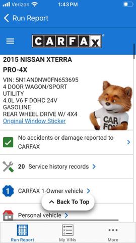 Photo of 2015 Red Pearl Nissan Xterra