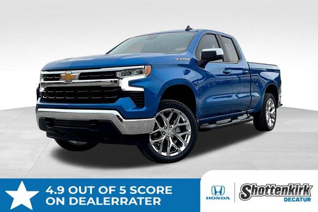 Photo of 2024 Glacier Blue Metallic Chevrolet Silverado 1500