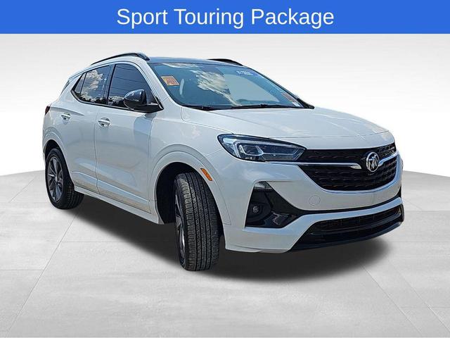Photo of 2022 White Frost Tricoat Buick Encore GX