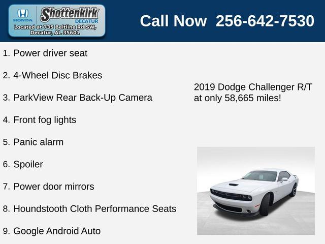 Photo of 2019 White Knuckle Clearcoat Dodge Challenger