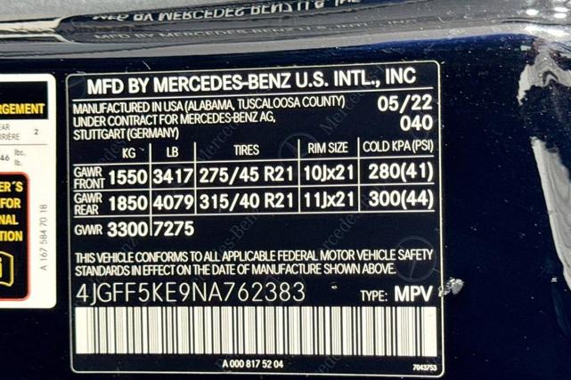 Photo of 2022 Black Mercedes-Benz GLS 450