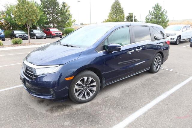 Photo of 2022 Obsidian Blue Pearl Honda Odyssey
