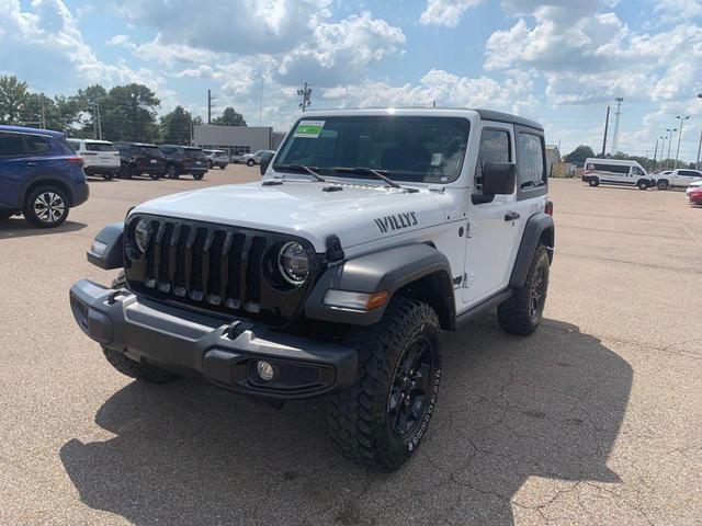 Photo of 2021 Bright White Clearcoat Jeep Wrangler