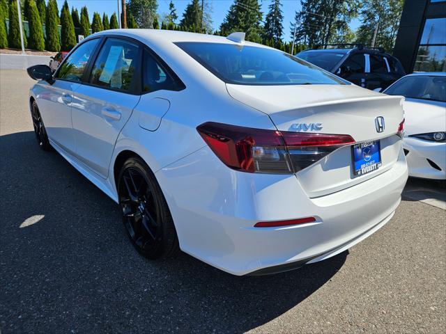 Photo of 2025 Platinum White Pearl Honda Civic