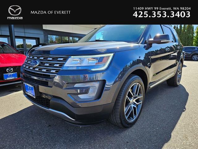 Photo of 2017 Smoked Quartz Metallic Tinted Clearcoat Ford Explorer