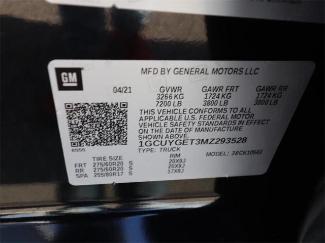 Photo of 2021 Black Chevrolet Silverado 1500