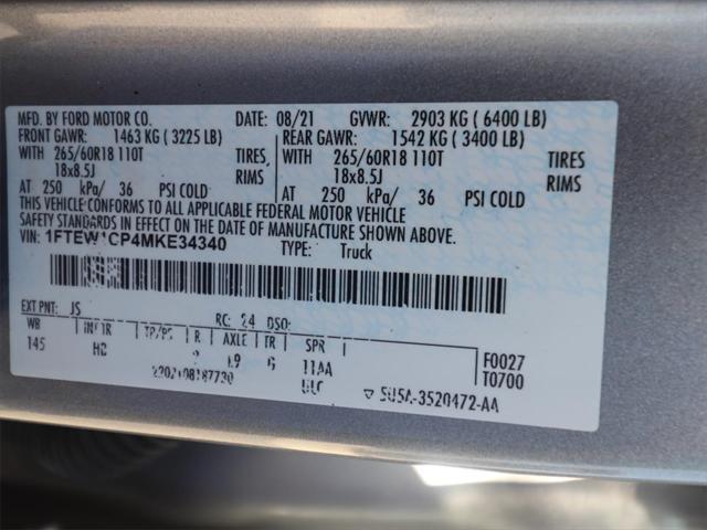 Photo of 2021 Iconic Silver Metallic Ford F-150