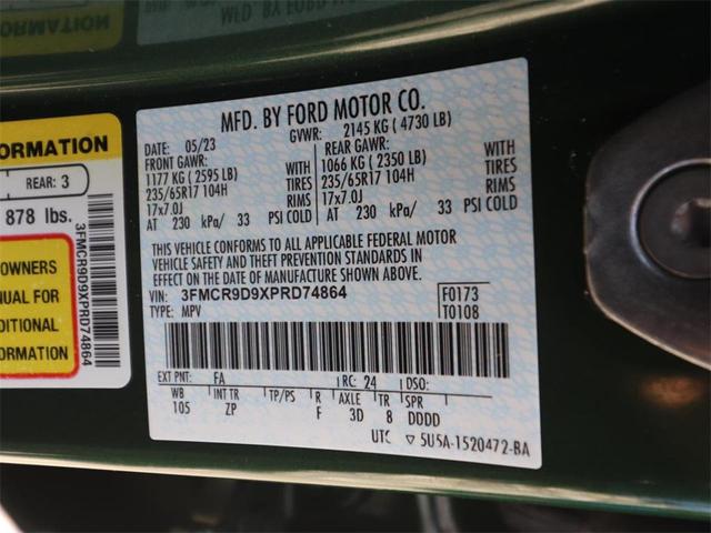 Photo of 2023 Eruption Green Metallic Ford Bronco Sport