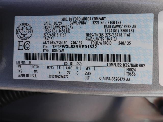 Photo of 2024 Iconic Silver Metallic Ford F-150
