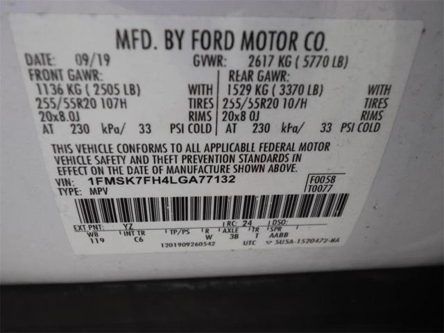 Photo of 2020 Oxford White Ford Explorer