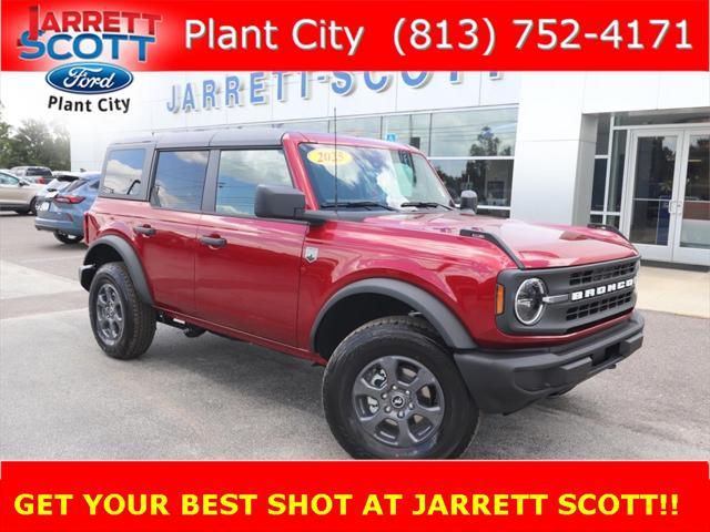 Photo of 2025 Ruby Red Metallic Tinted Clearcoat Ford Bronco