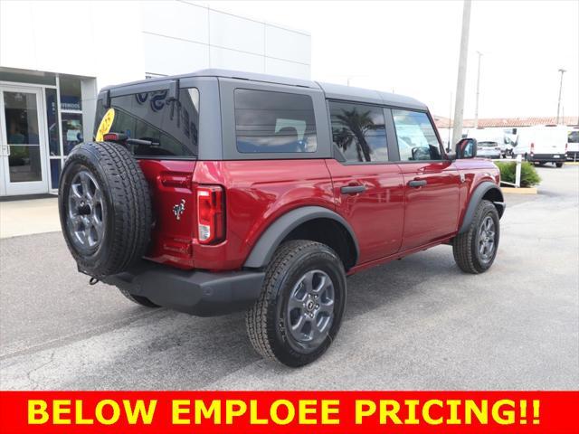 Photo of 2025 Ruby Red Metallic Tinted Clearcoat Ford Bronco