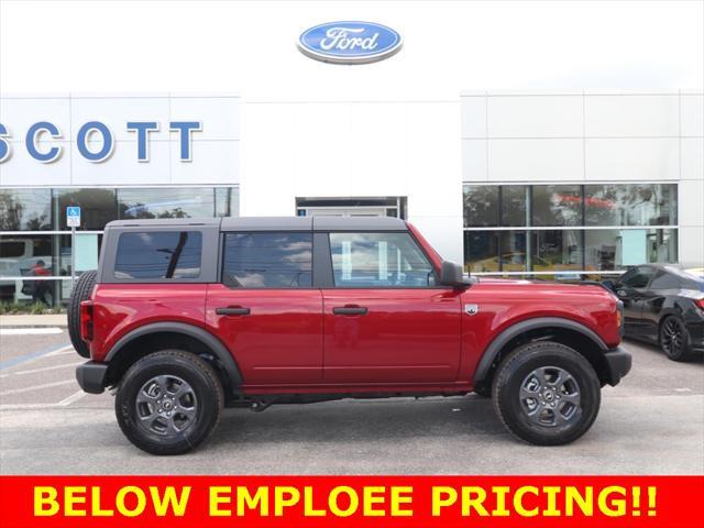 Photo of 2025 Ruby Red Metallic Tinted Clearcoat Ford Bronco