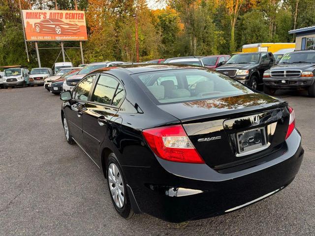 Photo of 2012 Black Honda Civic