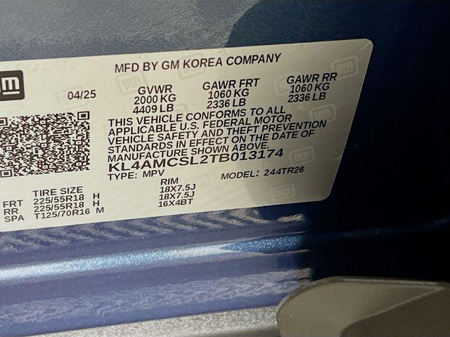 Photo of 2026 Ocean Blue Metallic Buick Encore GX