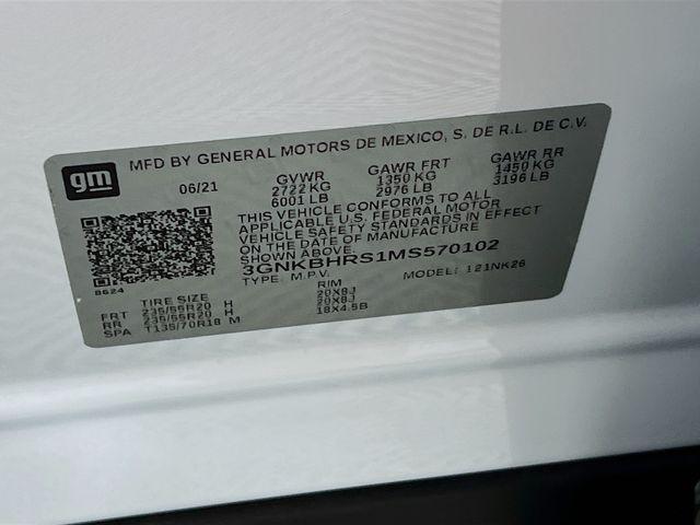 Photo of 2021 Summit White Chevrolet Blazer