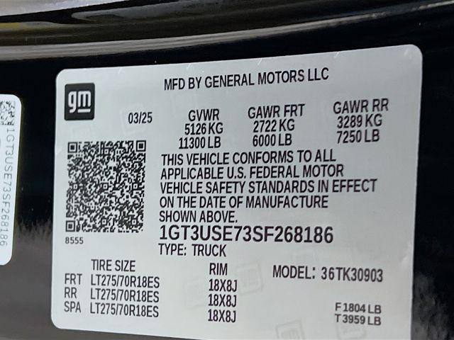 Photo of 2025 Onyx Black GMC Sierra 3500