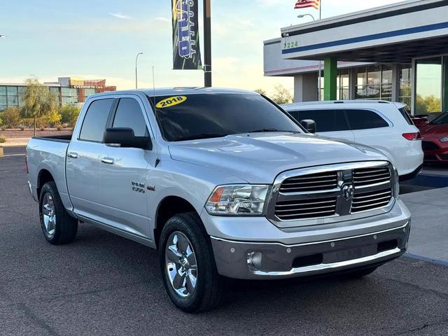 Photo of 2018 Bright Silver Metallic Clearcoat RAM 1500