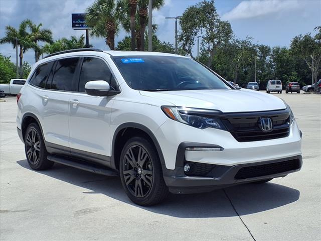 Photo of 2022 Platinum White Pearl Honda Pilot