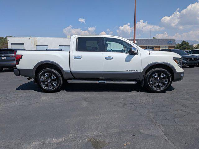 Photo of 2021 Pearl White Nissan Titan
