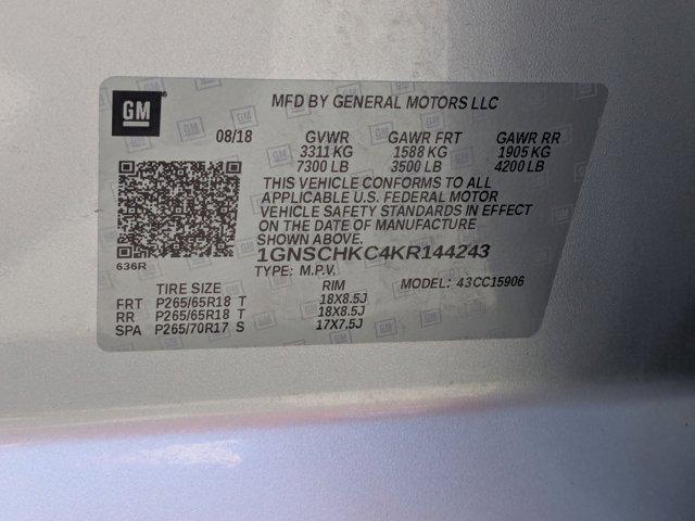 Photo of 2019 Silver Ice Metallic Chevrolet Suburban